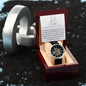 Timeless Motion watch for "DAD"