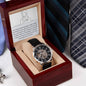 Timeless Motion watch for "DAD"